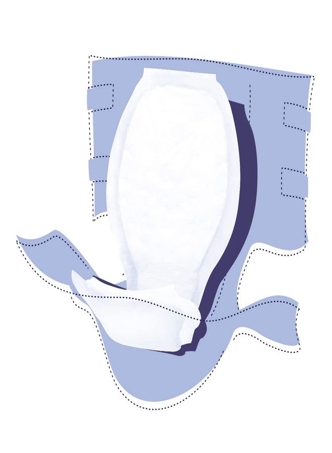 Seni Unisex Incontinence Booster Pad, 25" Length, 30 Count (1 Pack of 30), Enhances Absorbency of Adult Briefs and Underwear, Super Absorbent Core, for Men and Women - Image 2